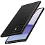 Чехол для Samsung Galaxy S22 Ultra пластиковый тонкий Spigen Thin Fit черный