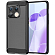Чехол для OnePlus 10 Pro гелевый Hurtel Carbon черный