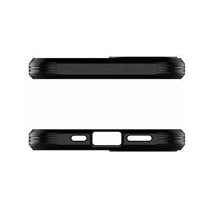 Чехол для iPhone 13 гибридный для экстремальной защиты Spigen SGP Tough Armor MagSafe черный