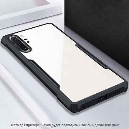 Чехол для Samsung Galaxy A41 гибридный Rzants Beetle черный