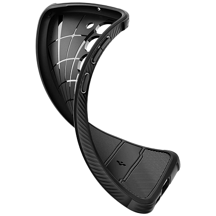 Чехол для Samsung Galaxy S23+ гелевый Spigen Rugged Armor черный