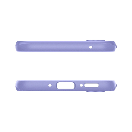 Чехол для Samsung Galaxy A54 5G пластиковый тонкий Spigen Thin Fit фиолетовый