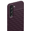 Чехол для Samsung Galaxy S22 гибридный Spigen Caseology Parallax бордовый