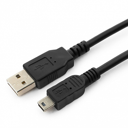 Кабель USB - MiniUSB для зарядки длина 1 м Cablexpert черный