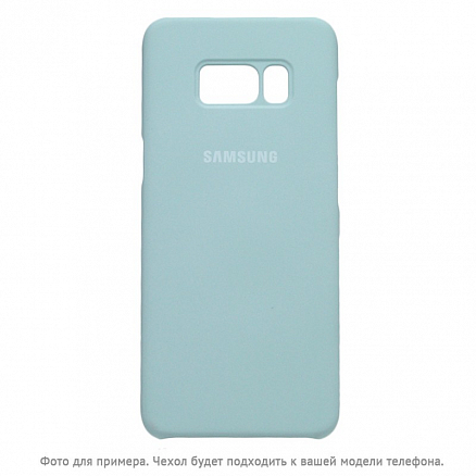 Чехол для Samsung Galaxy J7 Neo пластиковый Soft-touch мятный