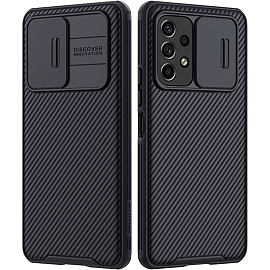 Чехол для Samsung Galaxy A53 гибридный Nillkin CamShield Pro черный