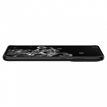 Чехол для Samsung Galaxy S20 Ultra гибридный Spigen SGP Ultra Hybrid прозрачно-черный матовый