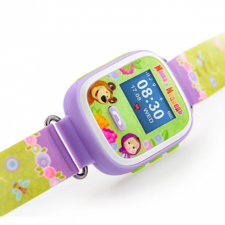 Детские умные часы с GPS трекером AGU Маша и Медведь