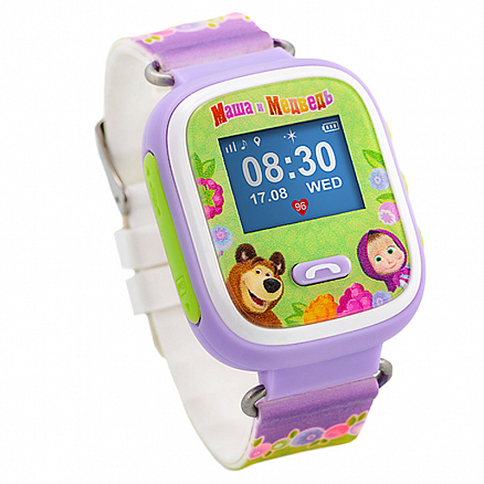 Детские умные часы с GPS трекером AGU Маша и Медведь