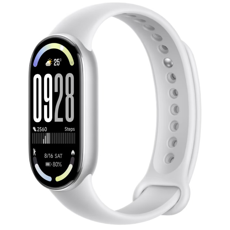 Фитнес браслет Xiaomi Smart Band 10 серебристый