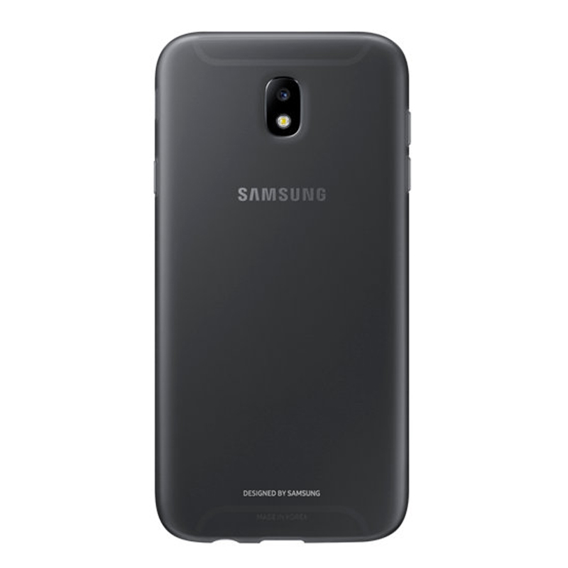 

Чехол для Samsung Galaxy J7 (2017), J7 Pro (2017) оригинальный Jelly Cover EF-AJ730TBEG черный