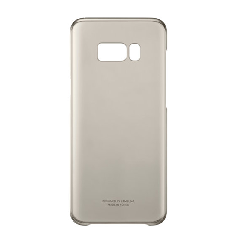 

Чехол для Samsung Galaxy S8+ G955F оригинальный Clear Cover EF-QG955CFEG прозрачно-золотистый