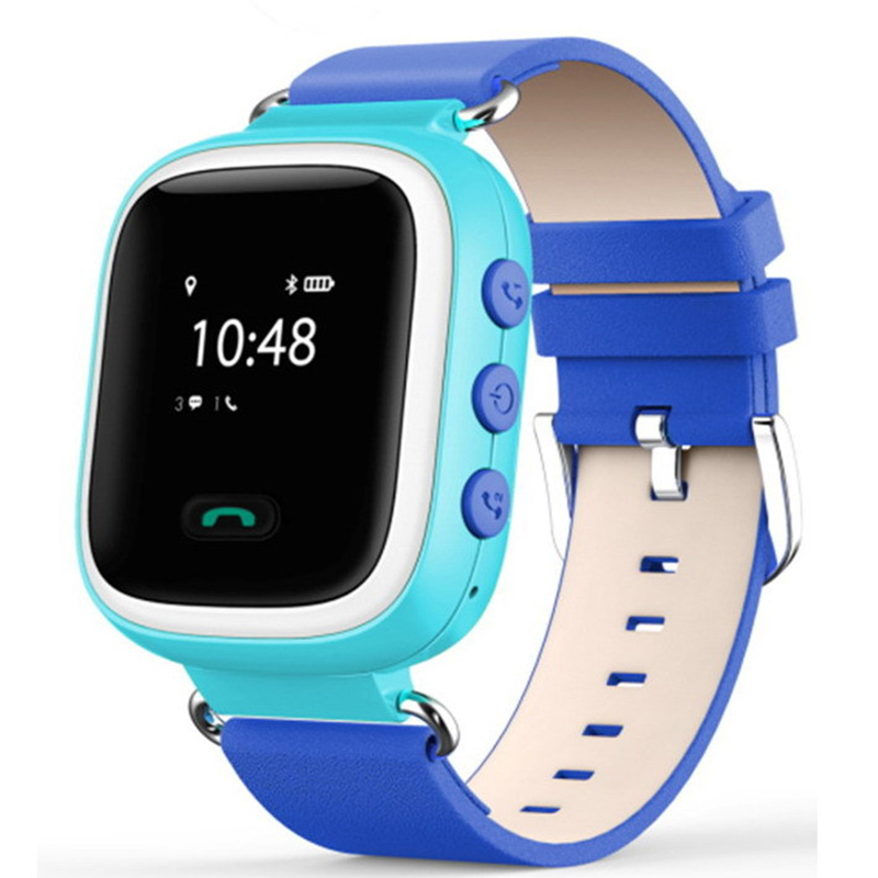 

Детские умные часы с GPS трекером Smart Baby Watch Q07 голубые