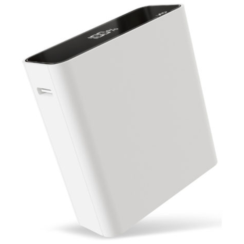 Внешний аккумулятор VLP B-Energy с дисплеем 10000мАч (USB, Type-C, быстрая зарядка PD, QC, 30Вт) белый