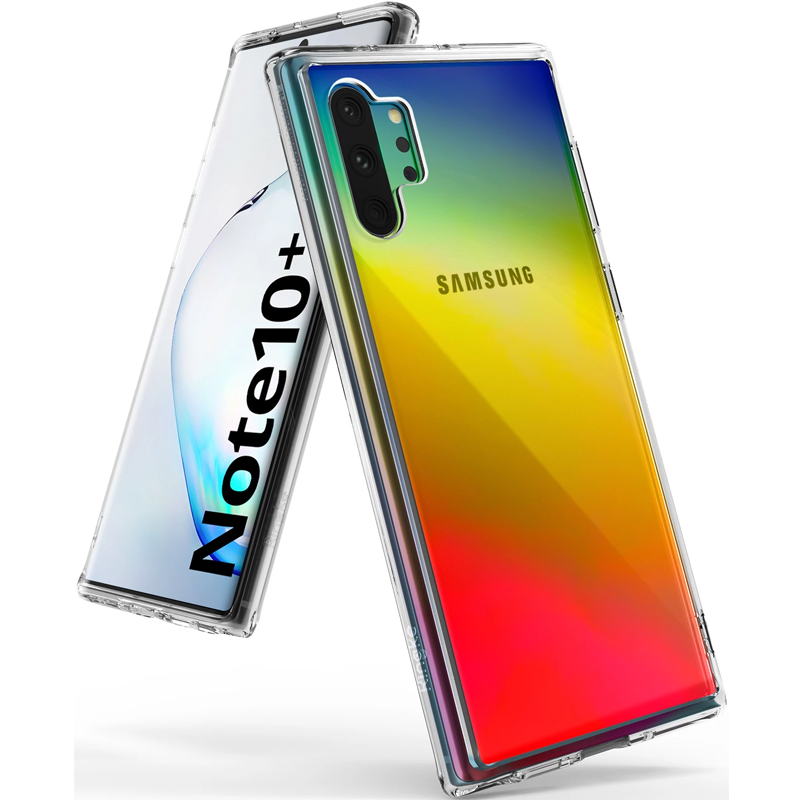 

Чехол для Samsung Galaxy Note 10+ гибридный Ringke Fusion прозрачный