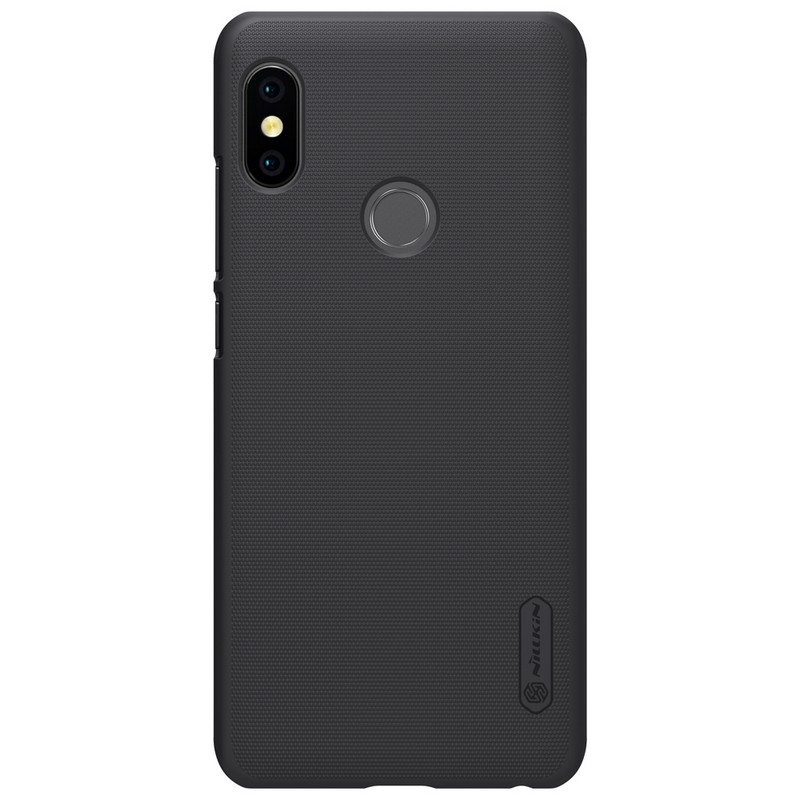 

Чехол для Xiaomi Redmi Note 5 (global), Redmi Note 5 Pro пластиковый тонкий Nillkin Super Frosted черный