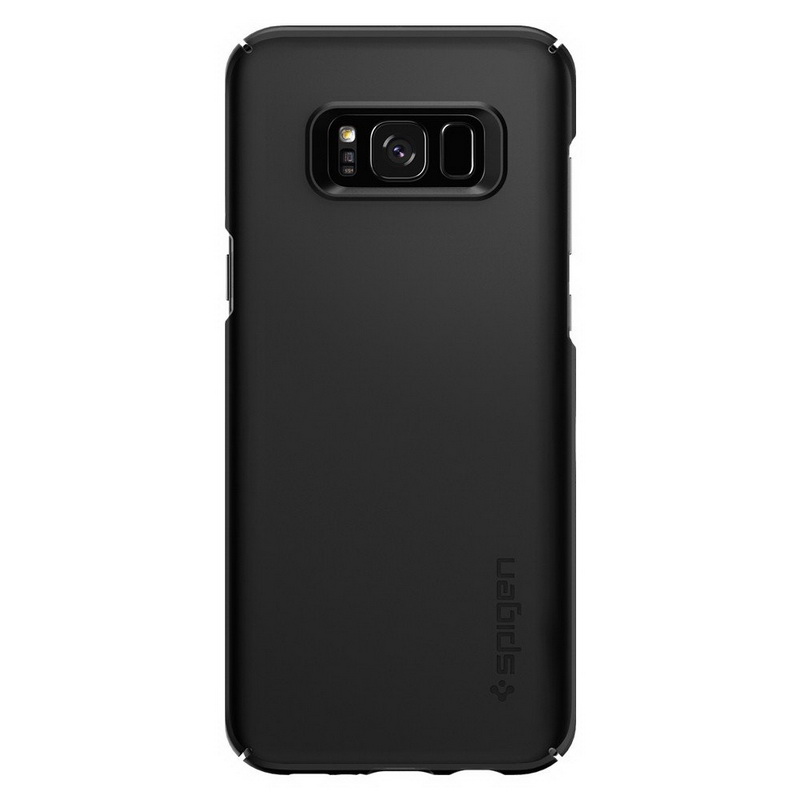 

Чехол для Samsung Galaxy S8+ G955F пластиковый тонкий Spigen SGP Thin Fit QNMP черный