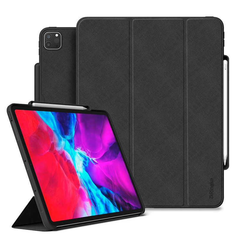 

Чехол для iPad Pro 12.9 2018, 2020 книжка Ringke Smart Case черный