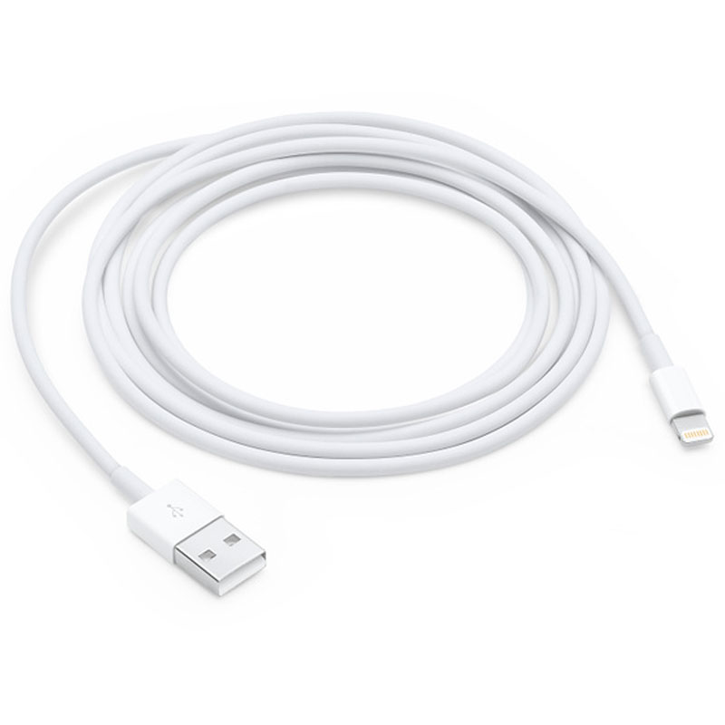 

Кабель USB - Lightning для зарядки iPhone 2 м оригинальный Apple MD819ZM