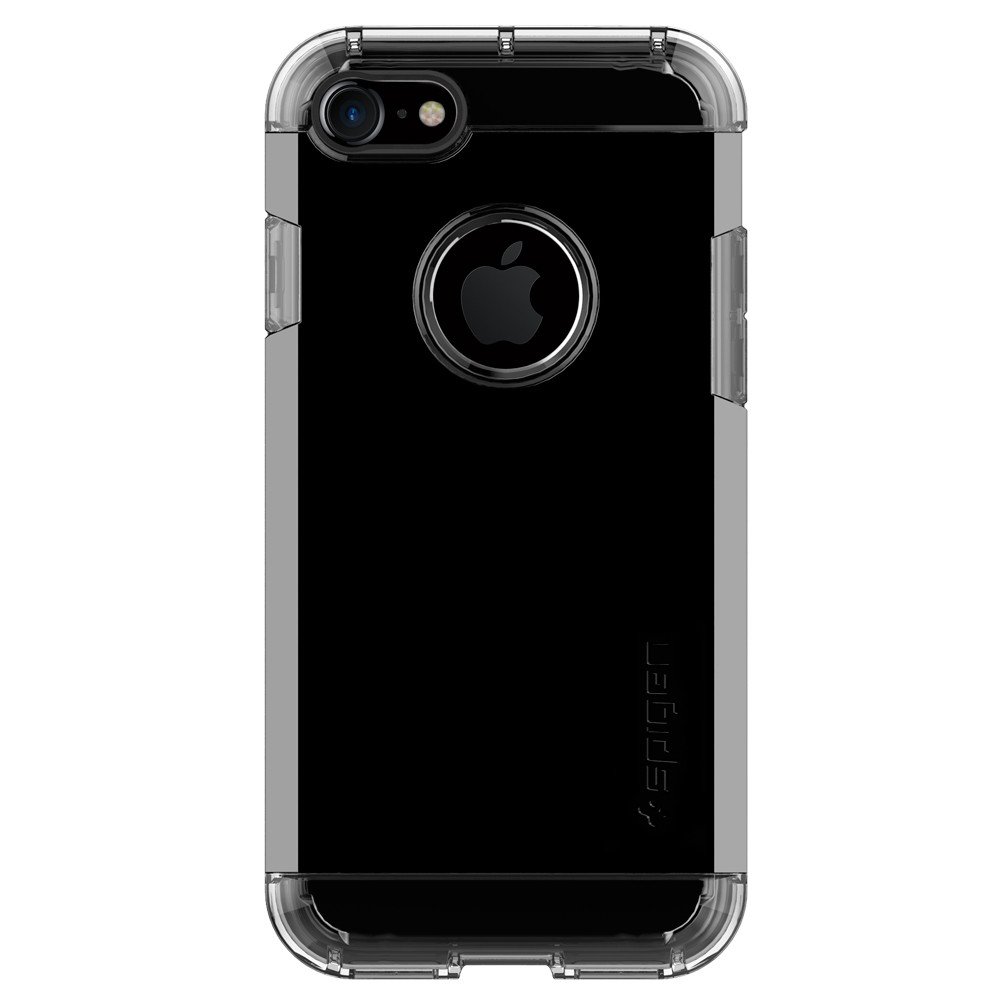 

Чехол для iPhone 7, 8 гибридный для экстремальной защиты Spigen SGP Tough Armor черный глянцевый