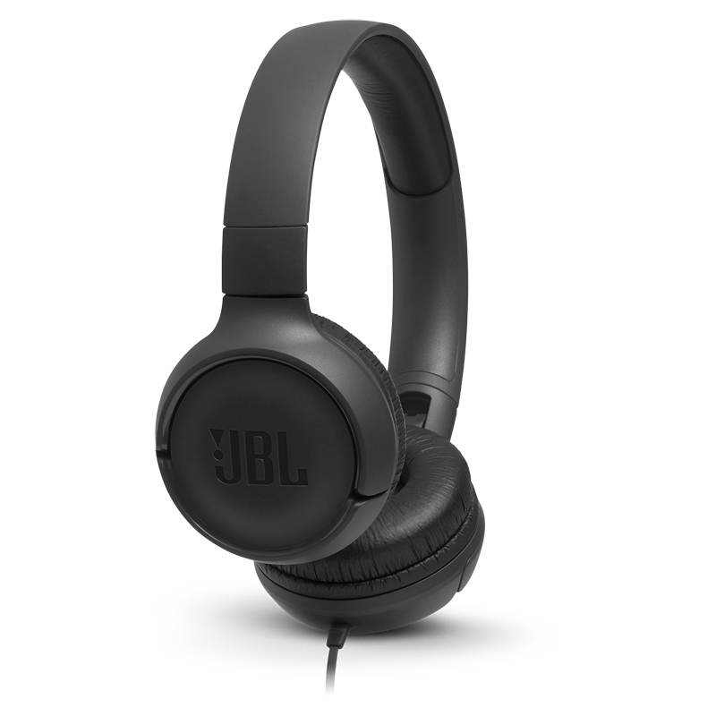 

Наушники JBL T500 накладные с микрофоном складные черные