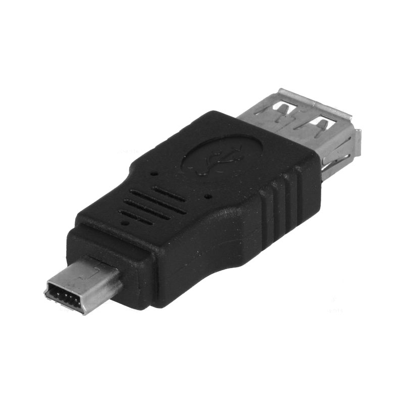 

Переходник MiniUSB - USB 2.0 (папа - мама) Vcom CA411