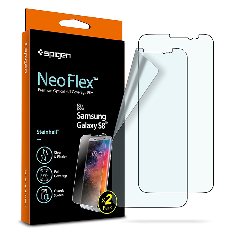 

Пленка защитная на экран для Samsung Galaxy S8 G950F Spigen SGP Neo Flex комплект 2 шт.