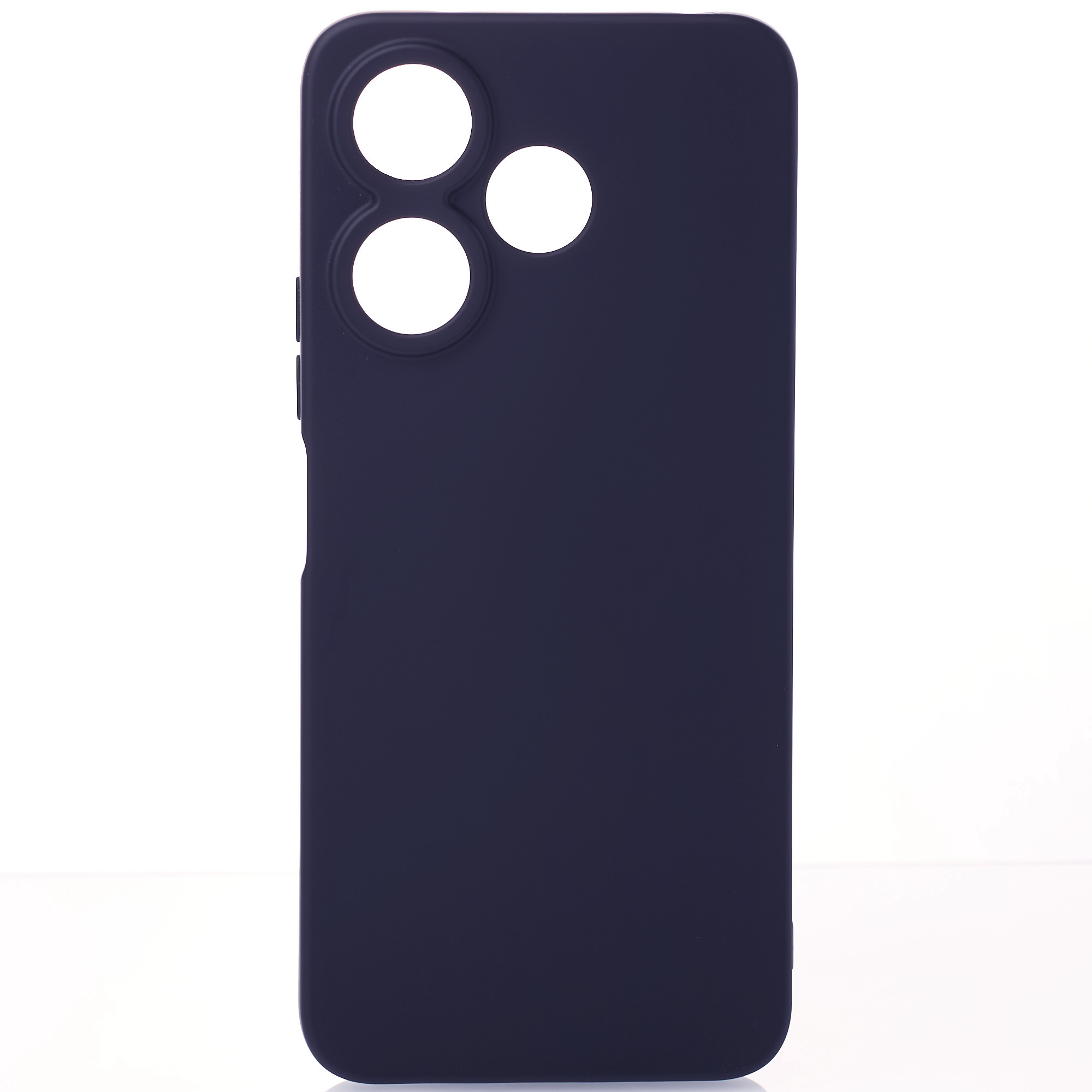 Чехол для Xiaomi Redmi 13 силиконовый Color Soft Touch темно-синий
