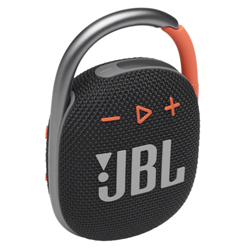 

Портативная колонка JBL Clip 4 с защитой от воды черно-оранжевая