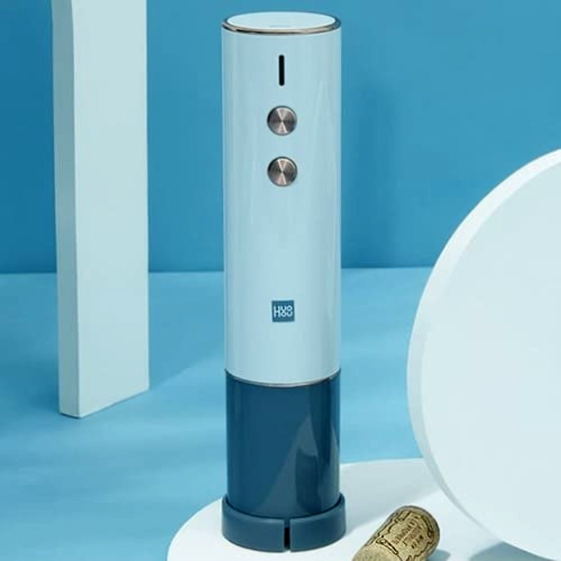 

Электрический штопор Xiaomi Huo Hou Electric Wine Bottle Opener HU0122 голубой