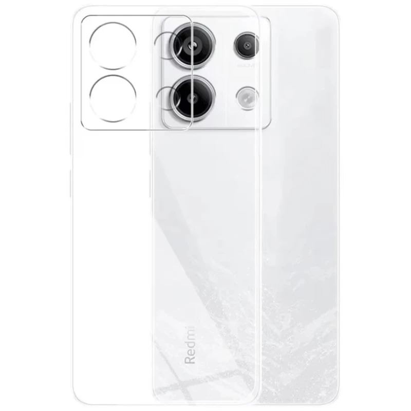 Чехол для Xiaomi Redmi Note 13 Pro силиконовый Clear Case прозрачный