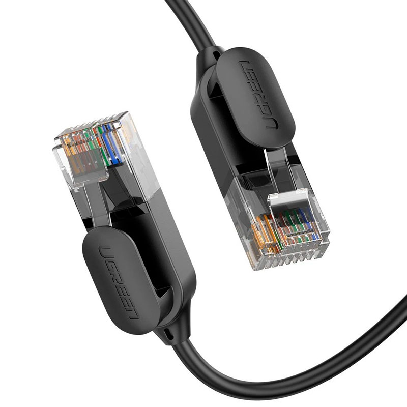 

Сетевой кабель (патч-корд) RJ45 Cat.6A UTP длина 5 м Ugreen NW122 черный