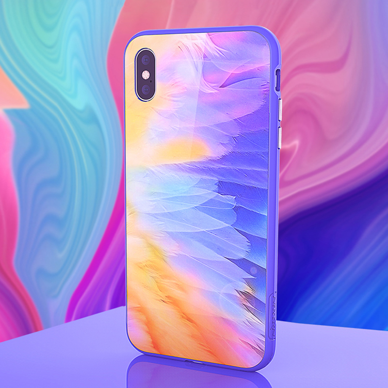 

Чехол для iPhone XS Max магнитный Nillkin Ombre фиолетовый