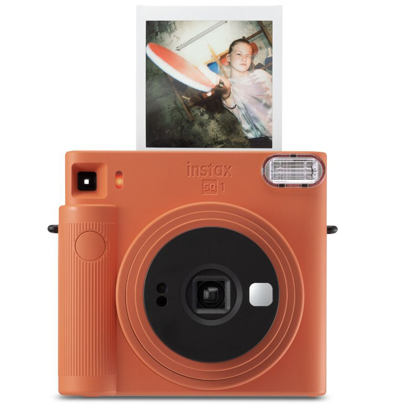 

Фотоаппарат мгновенной печати Fujifilm Instax SQ1 оранжевая терракота