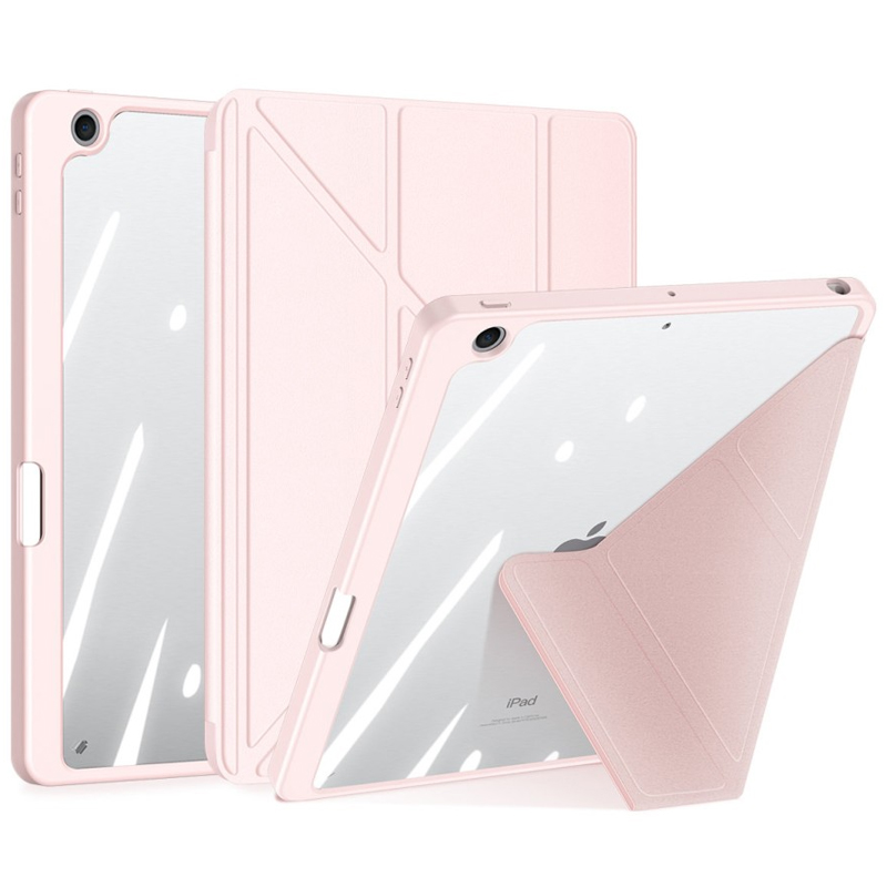 Чехол для iPad 10.9 2022 гибридный - книжка Dux Ducis Magi розовый