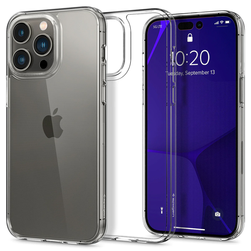 

Чехол для iPhone 14 Pro гибридный Spigen Air Skin Hybrid прозрачный