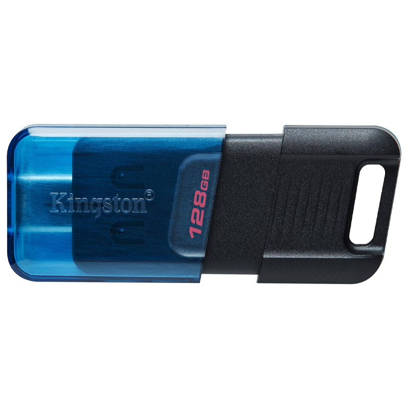 

Флешка Kingston DataTraveler 80 M 128GB Type-C USB 3.2 Gen 1 черная