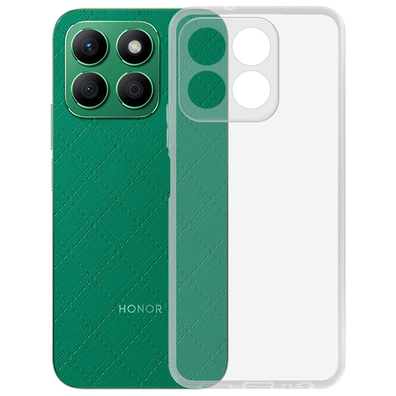 Чехол для Honor X8b силиконовый Clear Case прозрачный