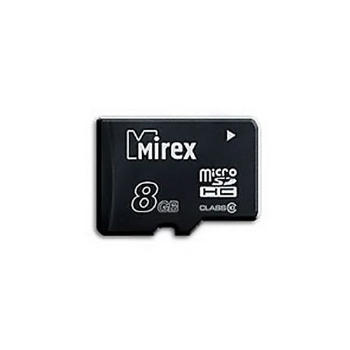 

Карта памяти Mirex MicroSDHC 8Gb Class 10