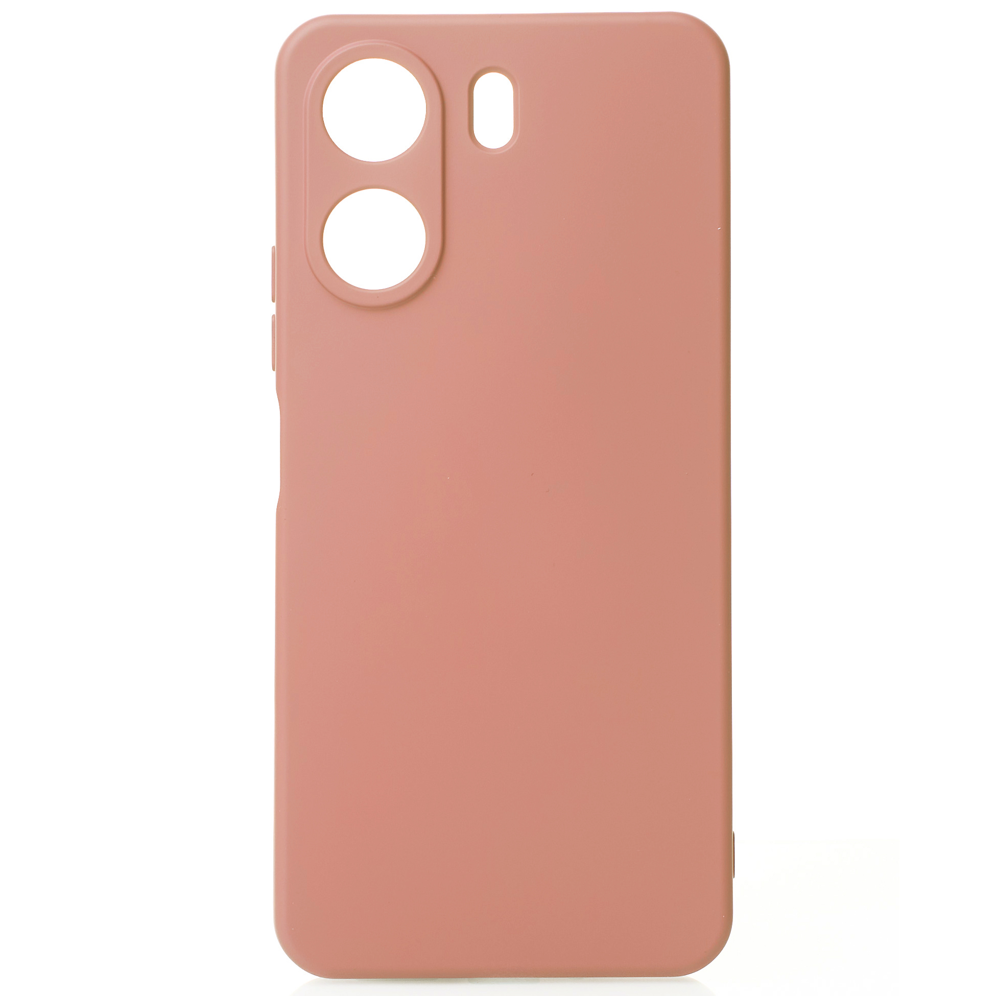 Чехол для Poco C65 силиконовый Color Soft Touch пудровый