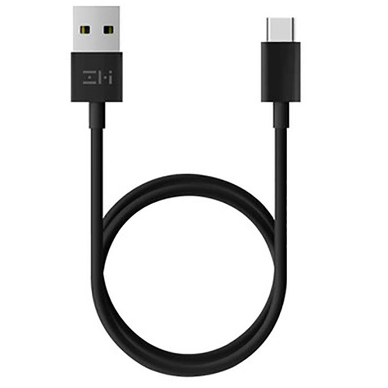 

Кабель Type-C - USB 3.0 для зарядки длина 1 м 3A ZMI AL701 (быстрая зарядка QC 3.0) черный