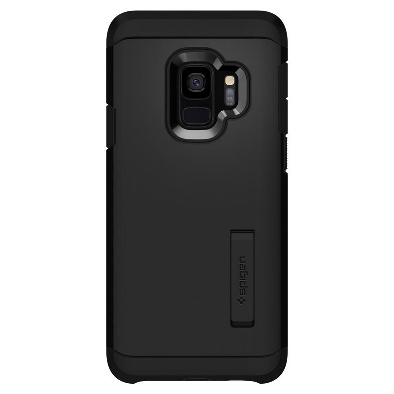 

Чехол для Samsung Galaxy S9 гибридный для экстремальной защиты Spigen SGP Tough Armor черный