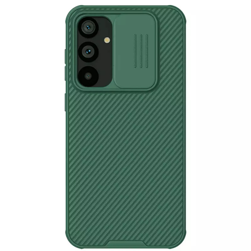 Чехол для Samsung Galaxy S23 FE гибридный Nillkin CamShield Pro зеленый
