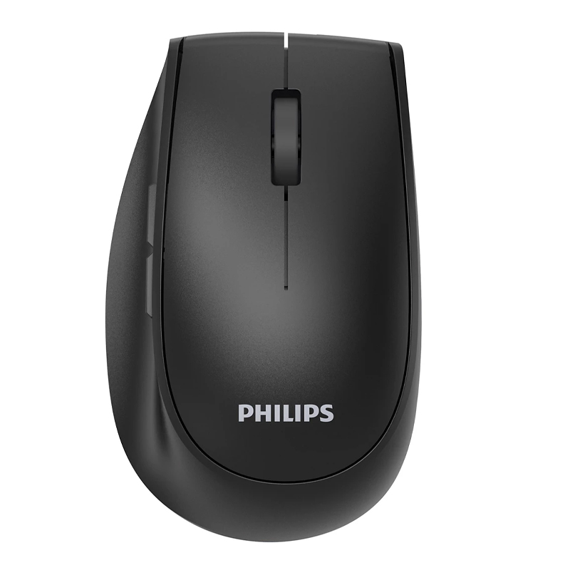 Мышь беспроводная оптическая Philips SPK7627 6 кнопок 1600 dpi черная