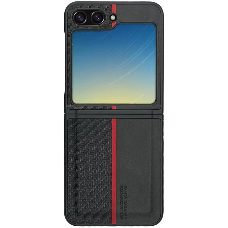 Чехол для Samsung Galaxy Z Flip 5 гибридный Santa Barbara Polo & Racquet Club Hazel черный