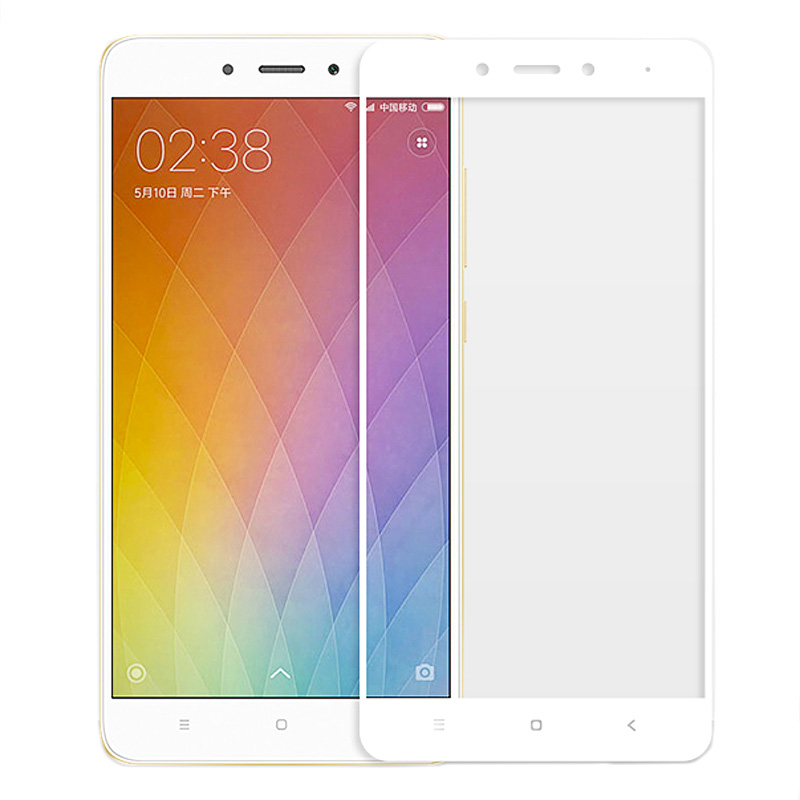 

Защитное стекло для Xiaomi Redmi Note 4X на весь экран противоударное Experts белое