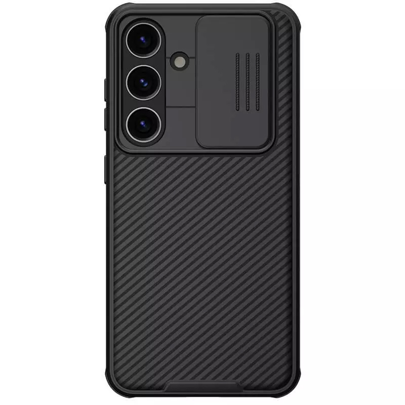 Чехол для Samsung Galaxy S24 гибридный Nillkin CamShield Pro черный