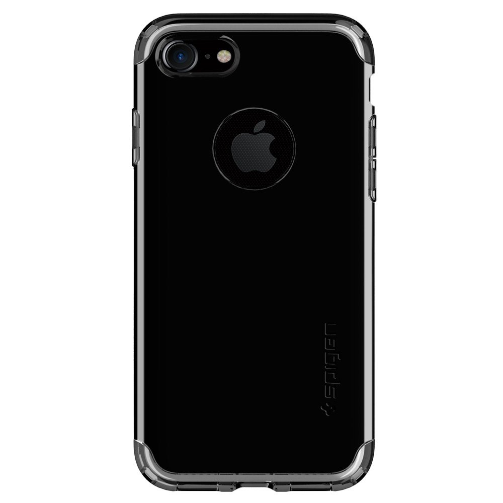 

Чехол для iPhone 7, 8 гибридный для полной защиты Spigen SGP Hybrid Armor черный глянцевый