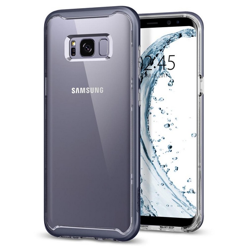 

Чехол для Samsung Galaxy S8+ G955F гибридный Spigen SGP Neo Hybrid Crystal прозрачно-фиолетовый