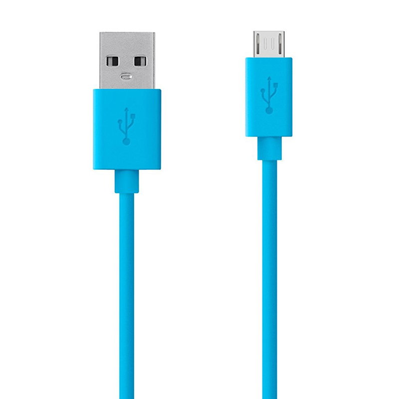 

Кабель USB - MicroUSB для зарядки 2 м 1A Belkin Mixit UP голубой